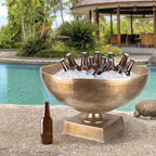 Grand bol décoratif pour baignoire à boissons