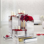 Colonne/Piédestal à bloc miroir