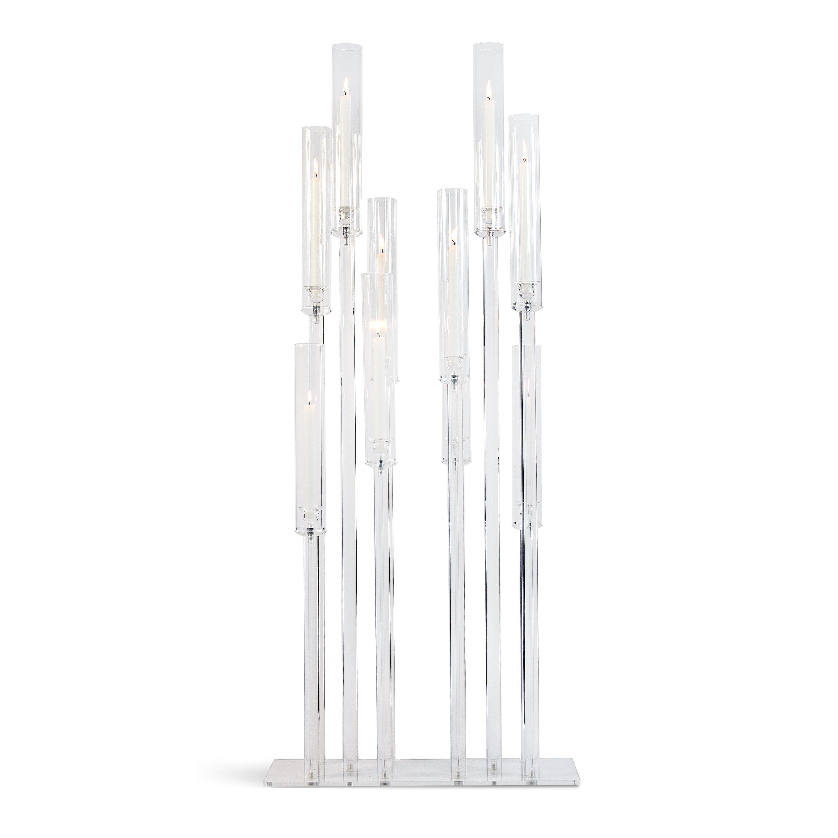 Candélabre en acrylique Diamond Glow
