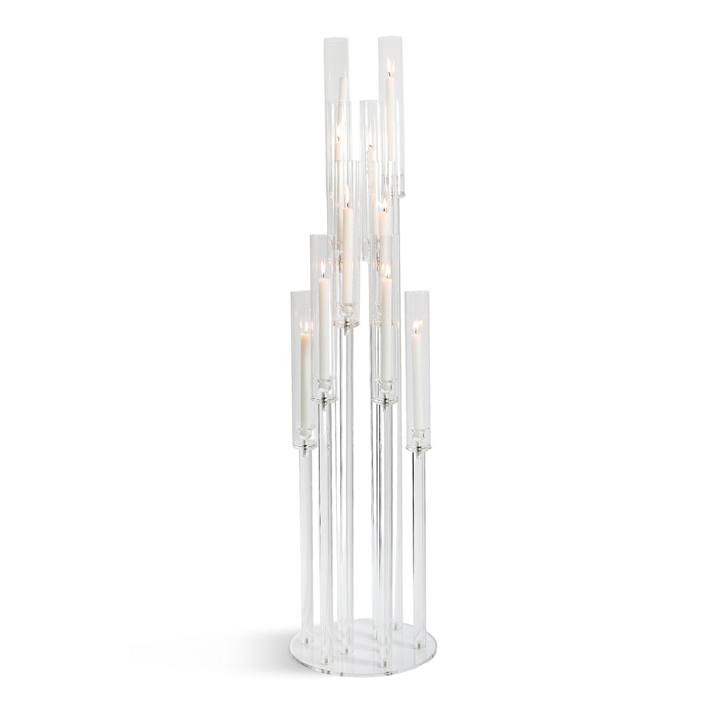 Candélabre en acrylique Diamond Glow