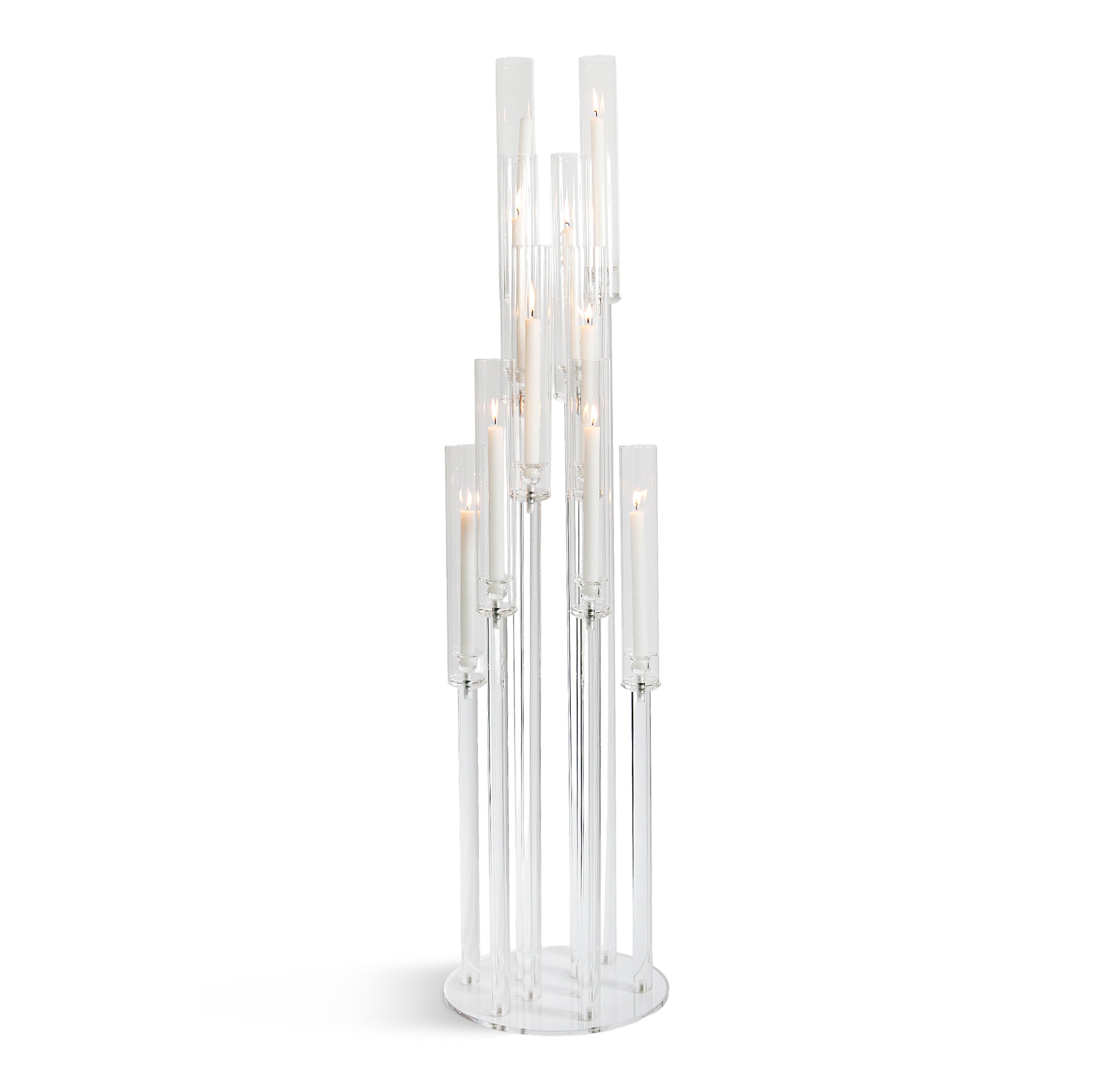 Candélabre en acrylique Diamond Glow