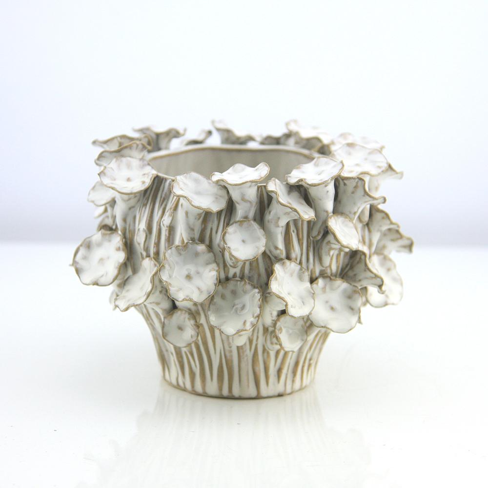 Pot de fleurs en céramique fine