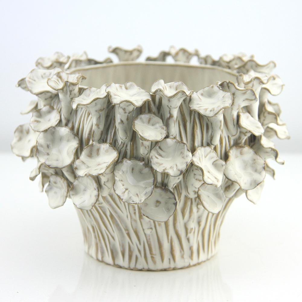 Pot de fleurs en céramique fine