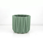 Pot en céramique géométrique
