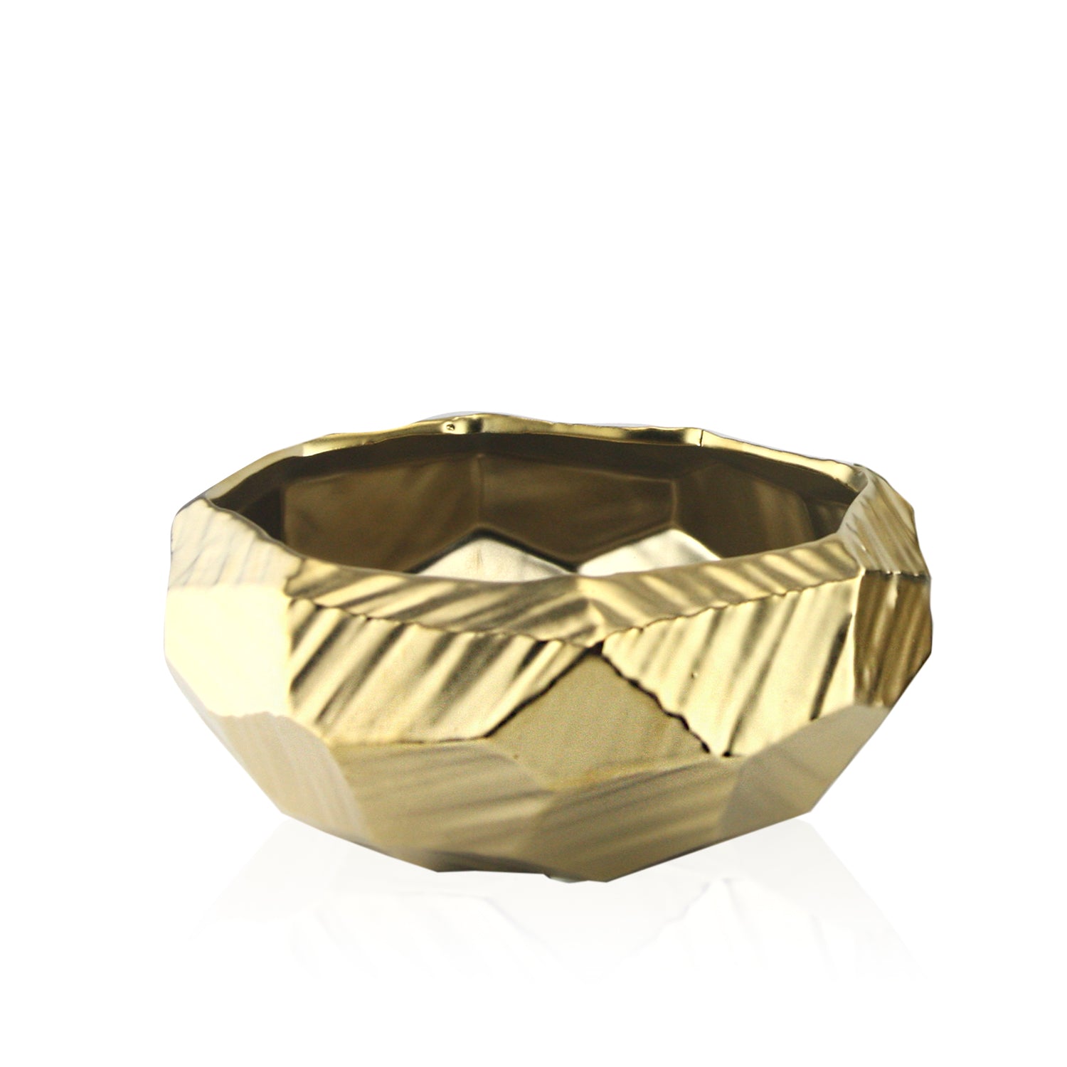 Pot en céramique brillant d'intérieur