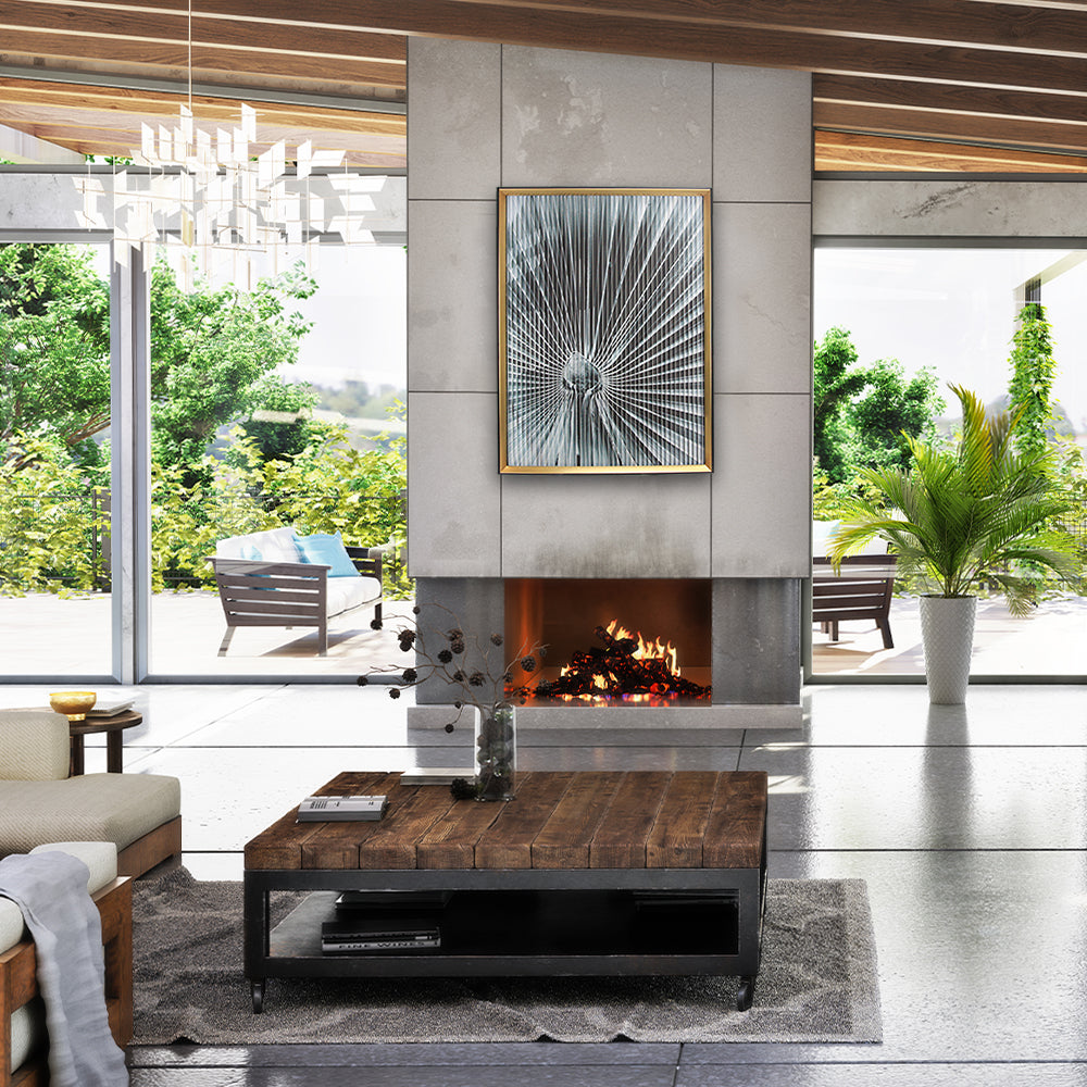 Décoration murale cinétique - Botanique