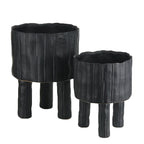 Jardinières en forme de jambe de Capricorne