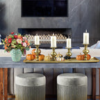 Centre de table avec bougie