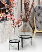 Vase de sol en verre