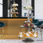 Plateau de service à gâteaux à étages