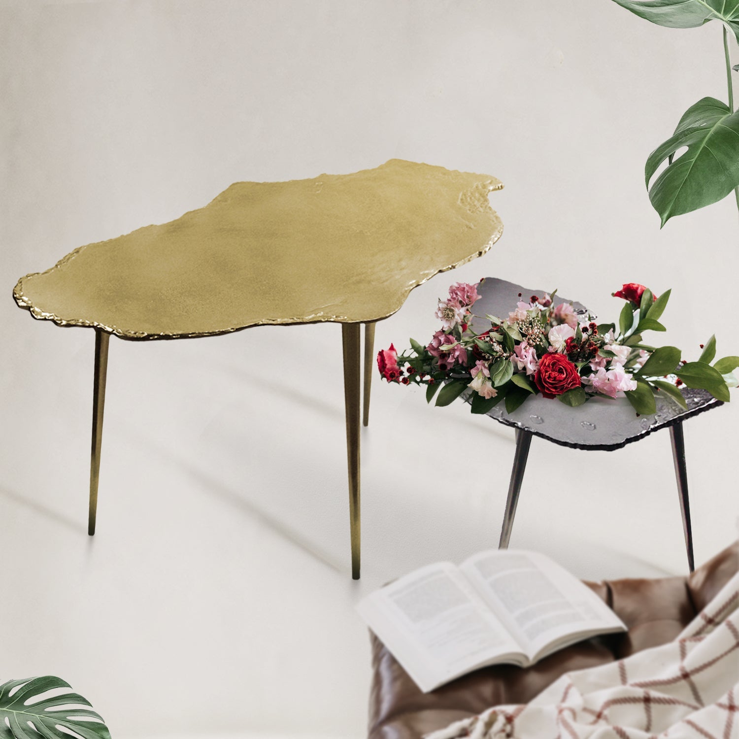 Table d'appoint ignée