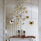 Boule suspendue en acier inoxydable