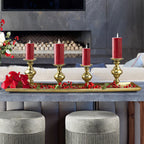 Centre de table avec bougie