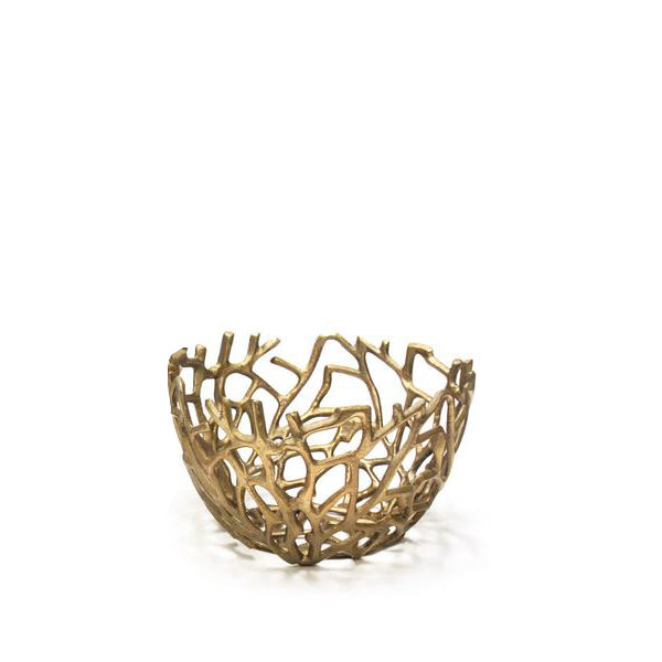 Bol de service en métal