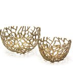 Bol de service en métal