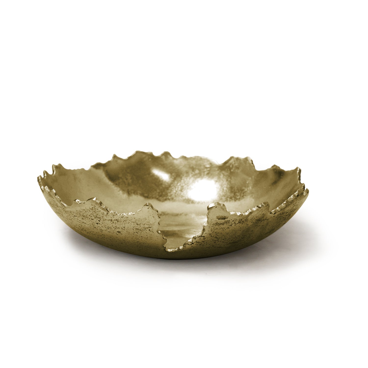 Plat peu profond en métal Pangea