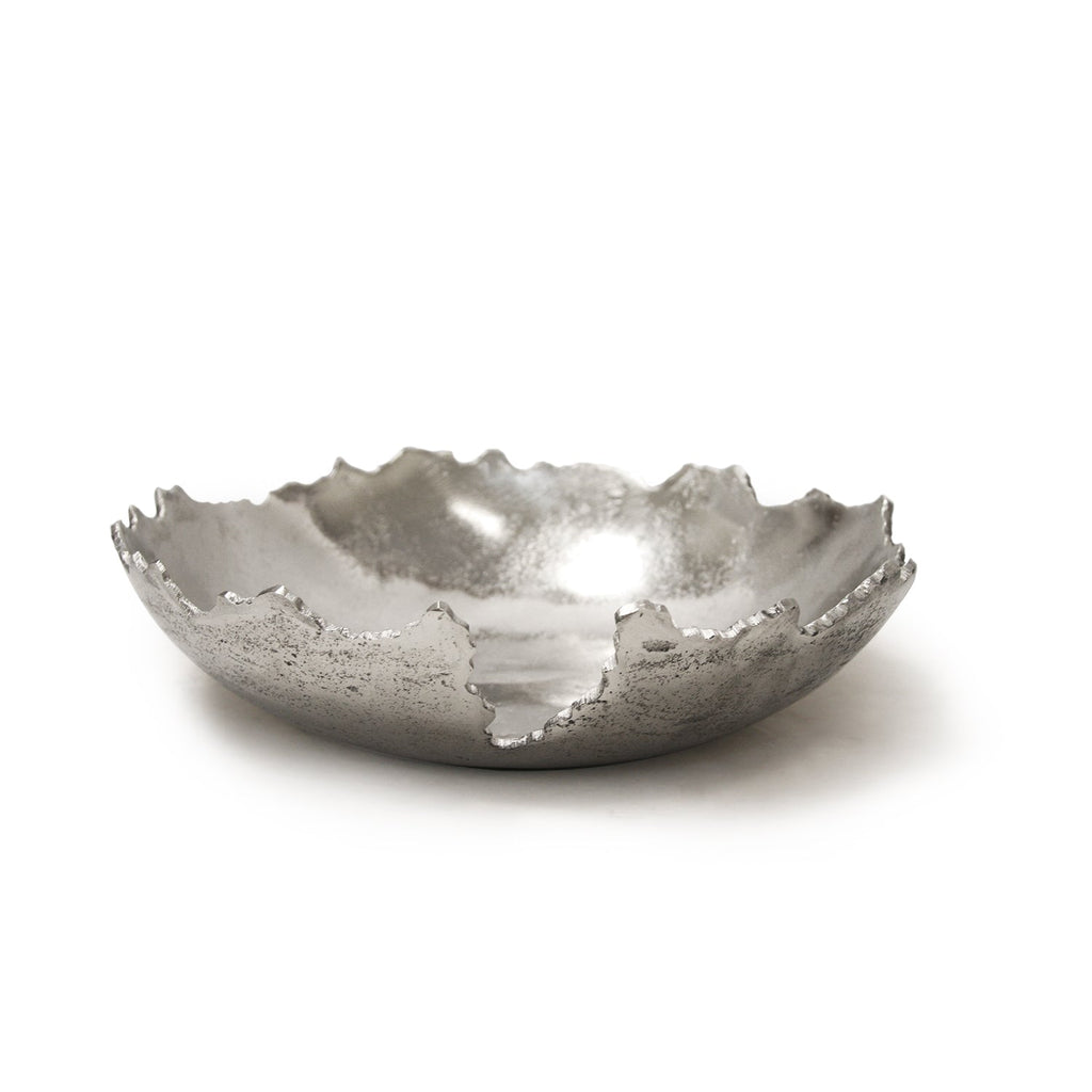 Plat peu profond en métal Pangea
