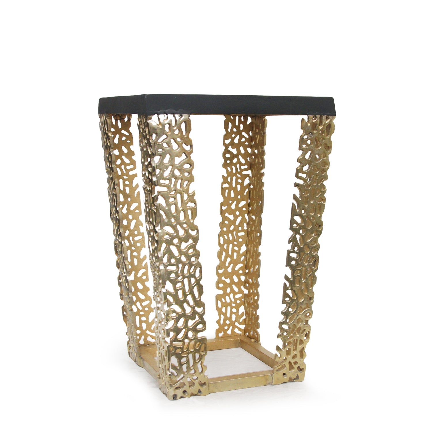 Table d'appoint/support doré