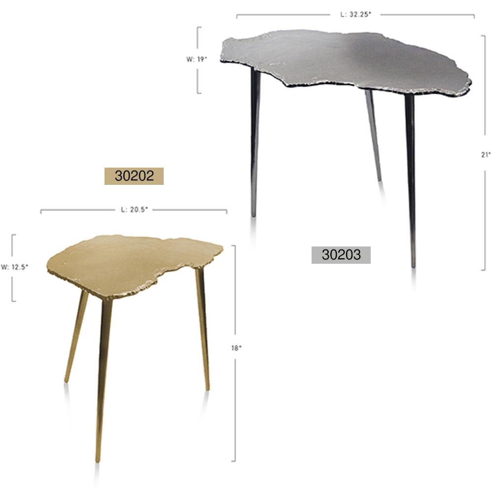 Table d'appoint ignée