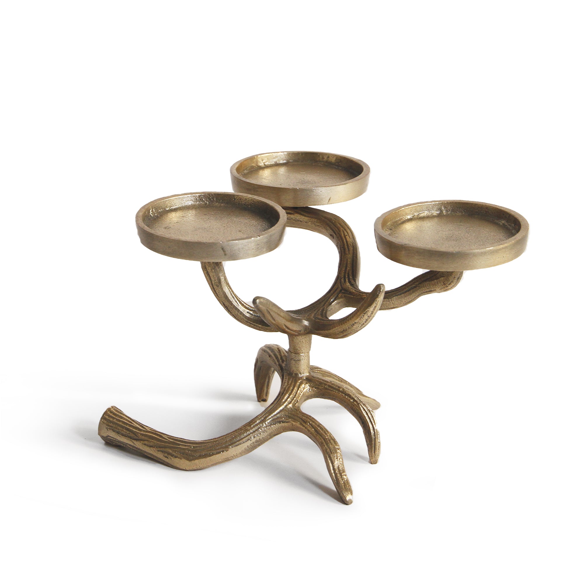 Trio de candélabres