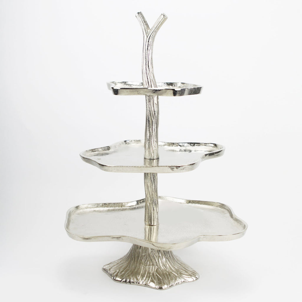 Plateau de service à gâteaux à étages
