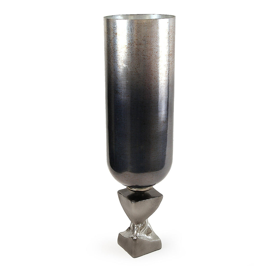 Centre de table décoratif en nickel antique