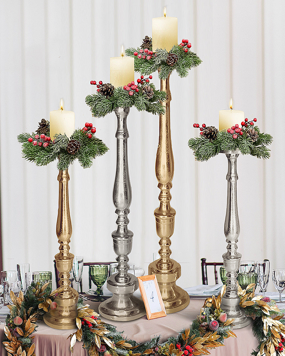 Porte-bougie sur pied Megara