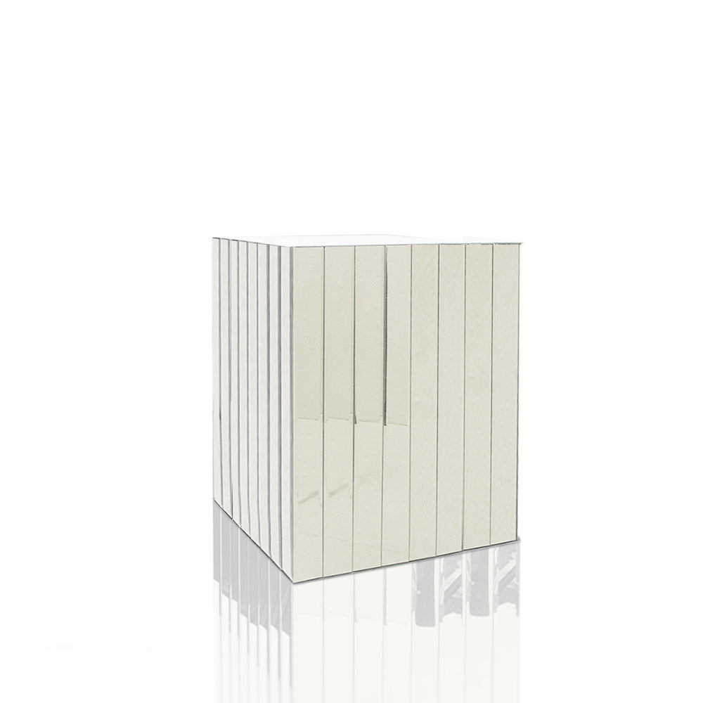 Colonne/piédestal à bloc d'affichage miroir segmenté