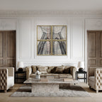 Ensemble d'art mural cinétique / Décoration murale