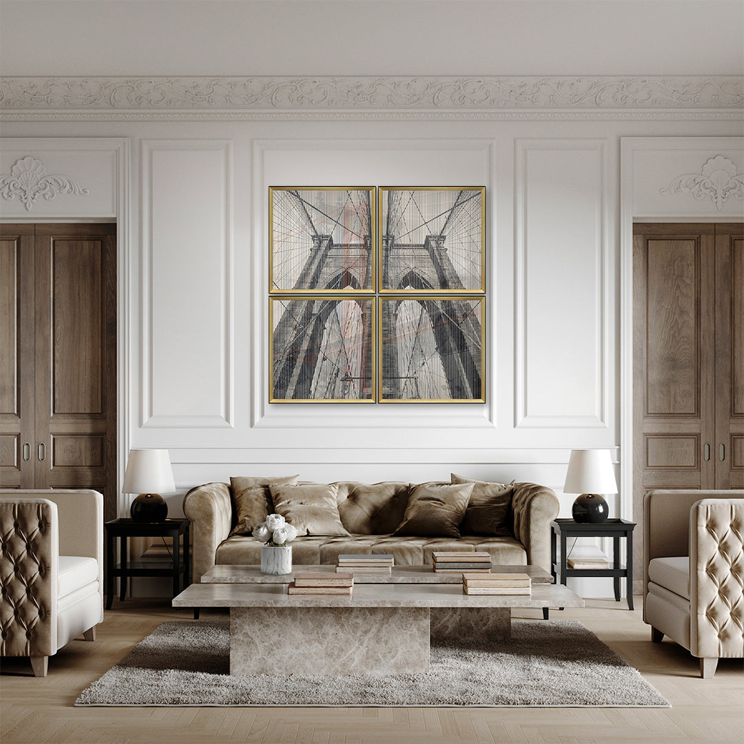 Ensemble d'art mural cinétique / Décoration murale