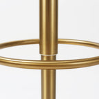 Tabouret de bar pivotant Aero avec repose-pieds intégré