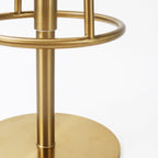 Tabouret de bar pivotant Aero avec repose-pieds intégré