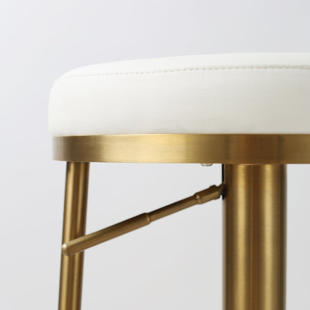 Tabouret de bar pivotant Aero avec repose-pieds intégré