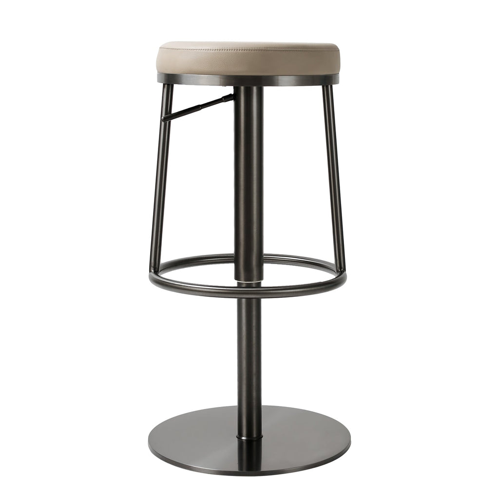 Tabouret de bar pivotant Aero avec repose-pieds intégré