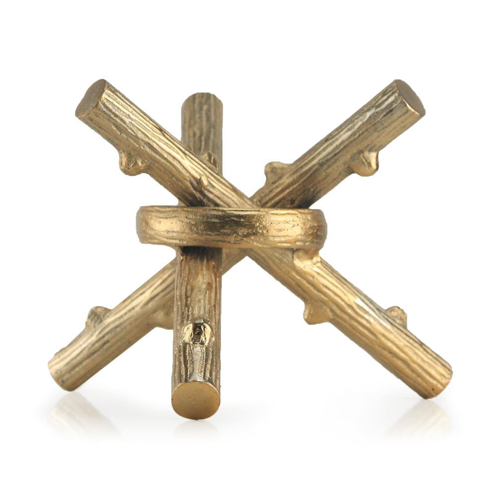 Bol en métal pour feu de camp sur support