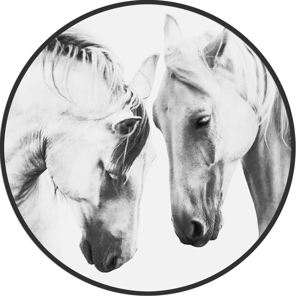 Décoration murale circulaire - Mustang