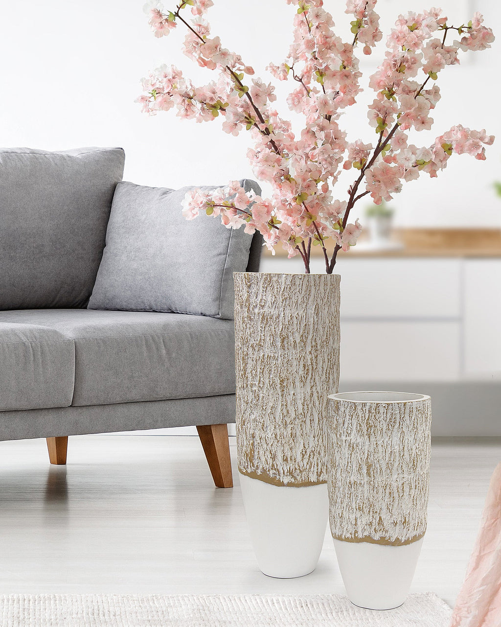 Vase de sol rustique