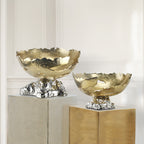 Sculpture moderne de bol lunaire