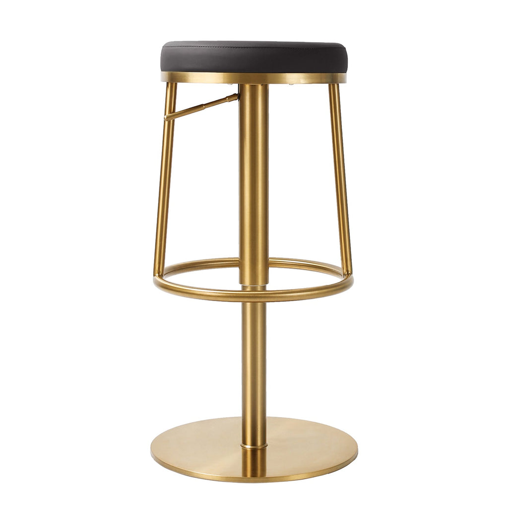 Tabouret de bar pivotant Aero avec repose-pieds intégré