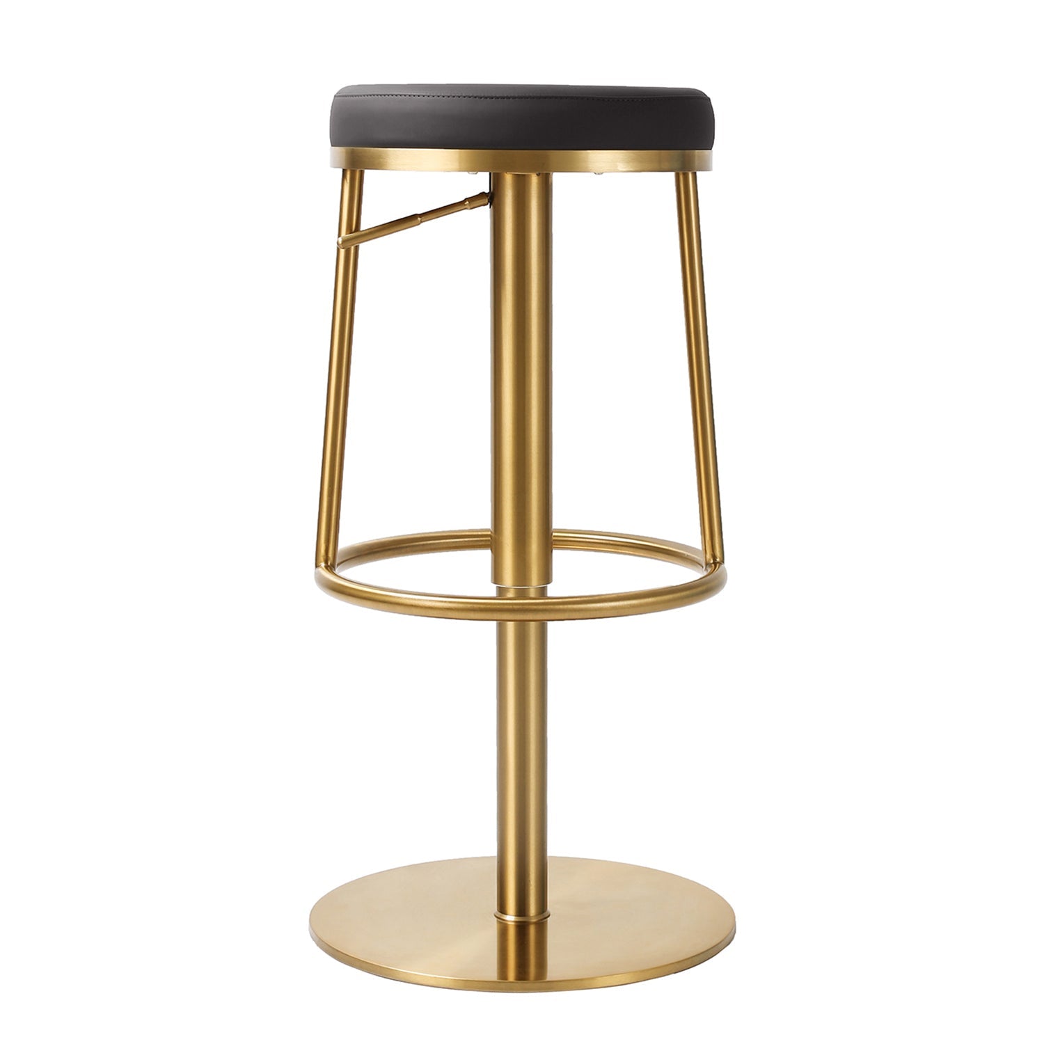 Tabouret de bar pivotant Aero avec repose-pieds intégré