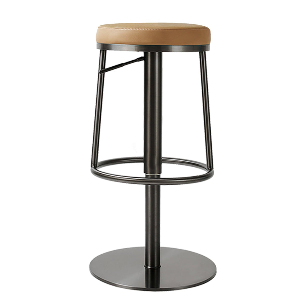 Tabouret de bar pivotant Aero avec repose-pieds intégré