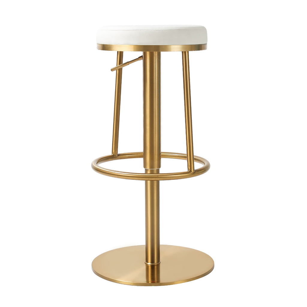 Tabouret de bar pivotant Aero avec repose-pieds intégré