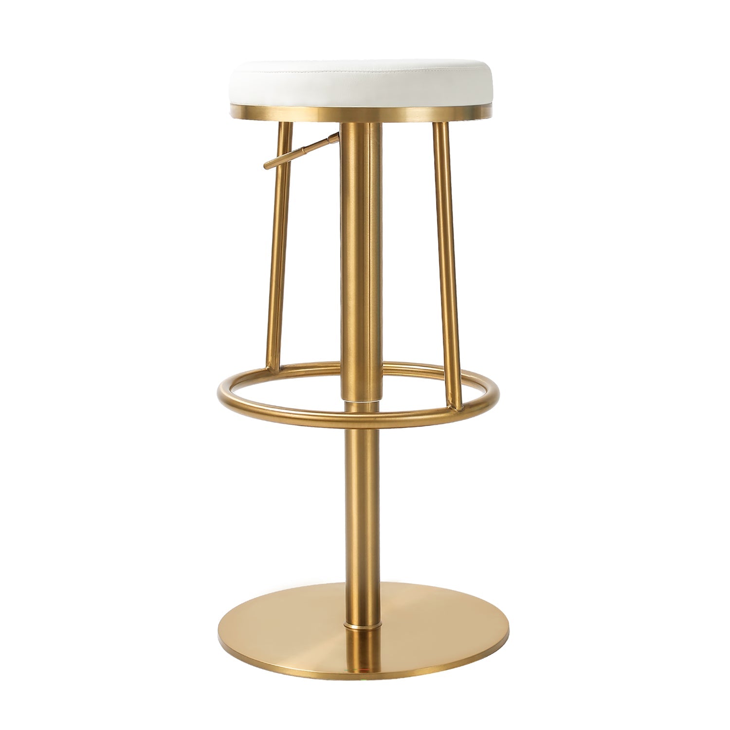Tabouret de bar pivotant Aero avec repose-pieds intégré
