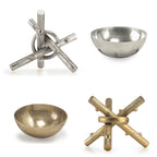 Bol en métal pour feu de camp sur support