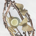 Porte-bougies en forme de couronne