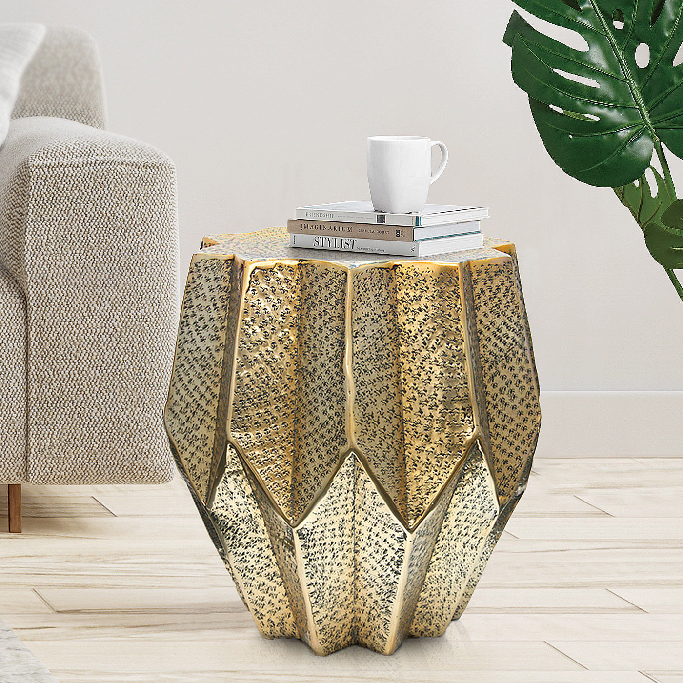 Table d'appoint/tabouret Malkuth