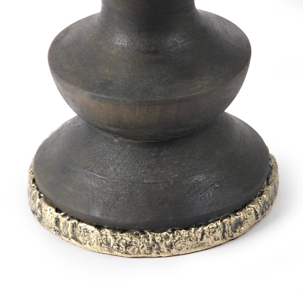 Table d'appoint style fusion rustique