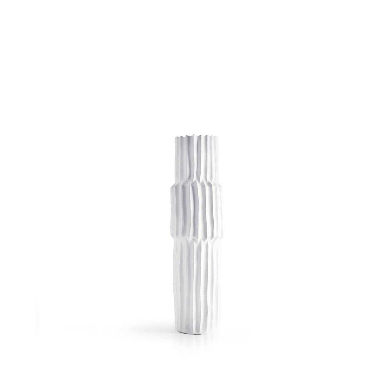 Grands vases de sol cannelés/nervurés