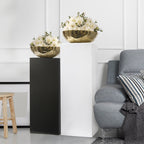 Colonne/Pied d'exposition en bois