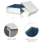 Aquarium floral à miroir réversible